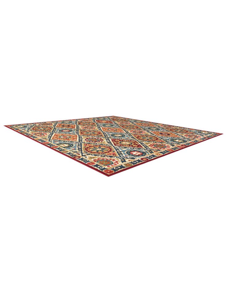 Detail image of 10' x 10' Easy-Clean Modern Indoor / Outdoor Square Rug
