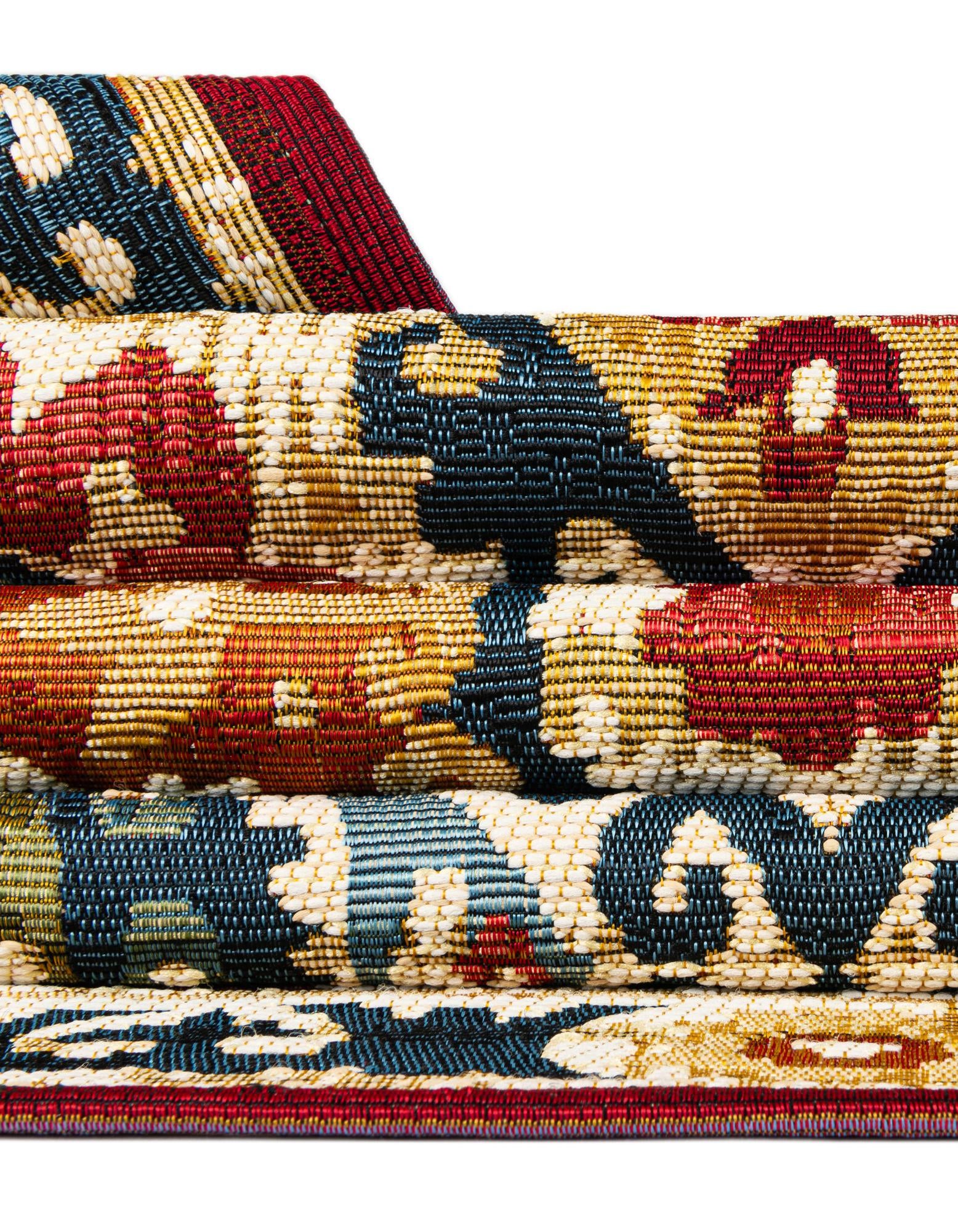 10' x 10' Easy-Clean Modern Indoor / Outdoor Square Rug