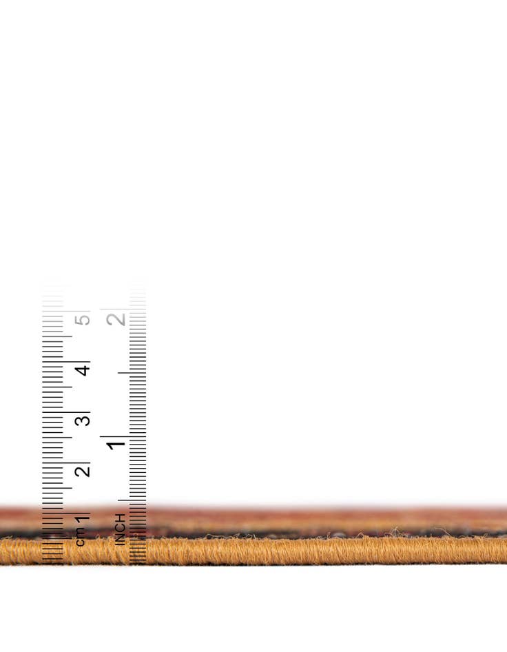 Detail image of 7' 10 x 7' 10  Washable Traditional Indoor / Outdoor Square Rug