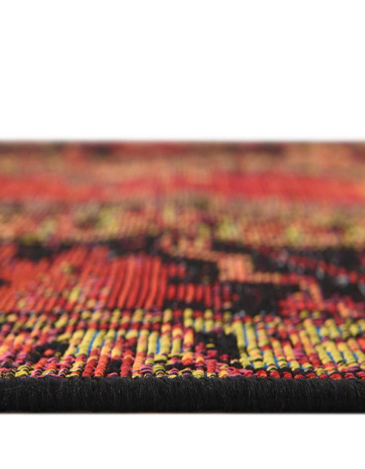 Detail image of 10' x 10' Easy-Clean Tribal Indoor / Outdoor Square Rug
