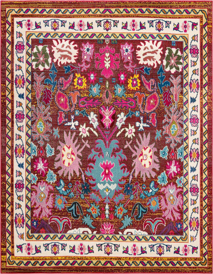 Detail image of 8' x 8' Washable Palazzo Square Rug