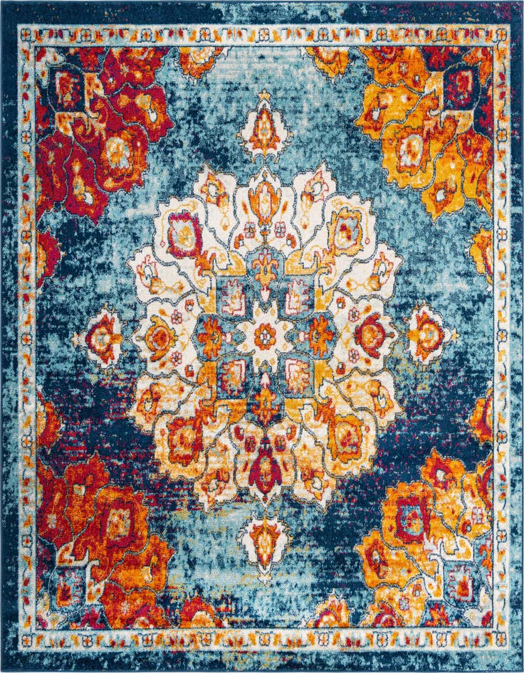 Detail image of 7' 10 x 7' 10 Parker Square Rug