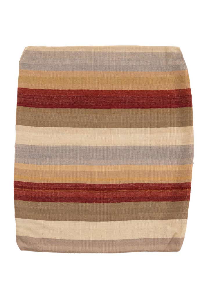 3' 1 x 3' 3 Hand Woven Pillow Wool Square Rug