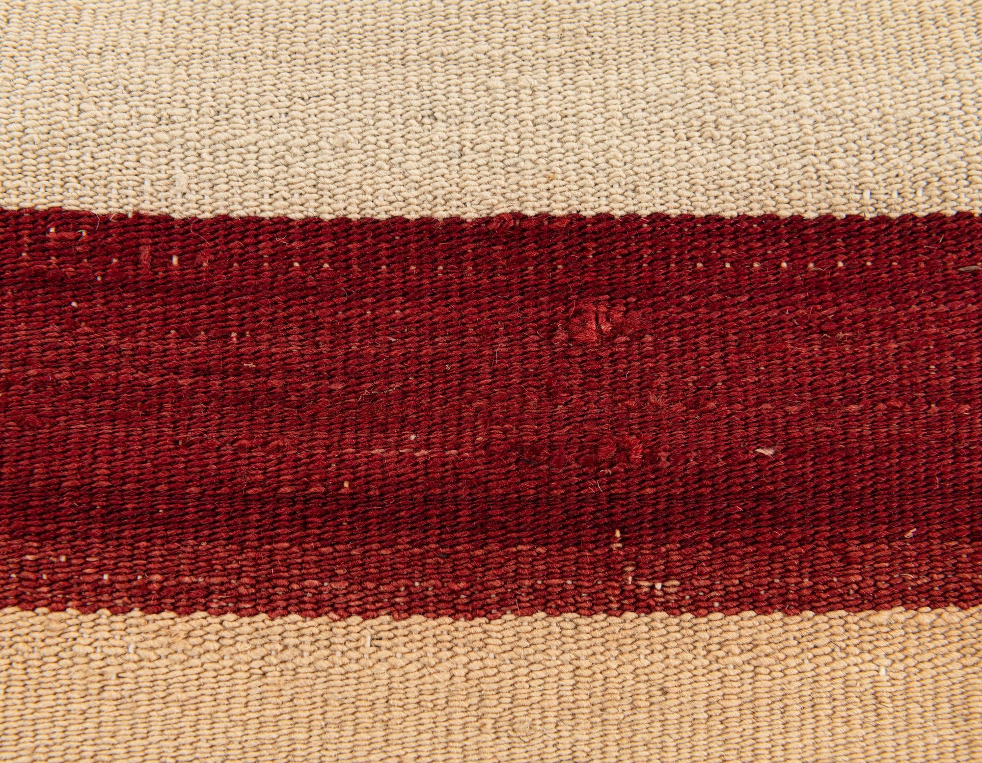 2' 10 x 3' Hand Woven Pillow Wool Square Rug
