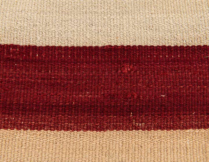 2' 10 x 3' Hand Woven Pillow Wool Square Rug