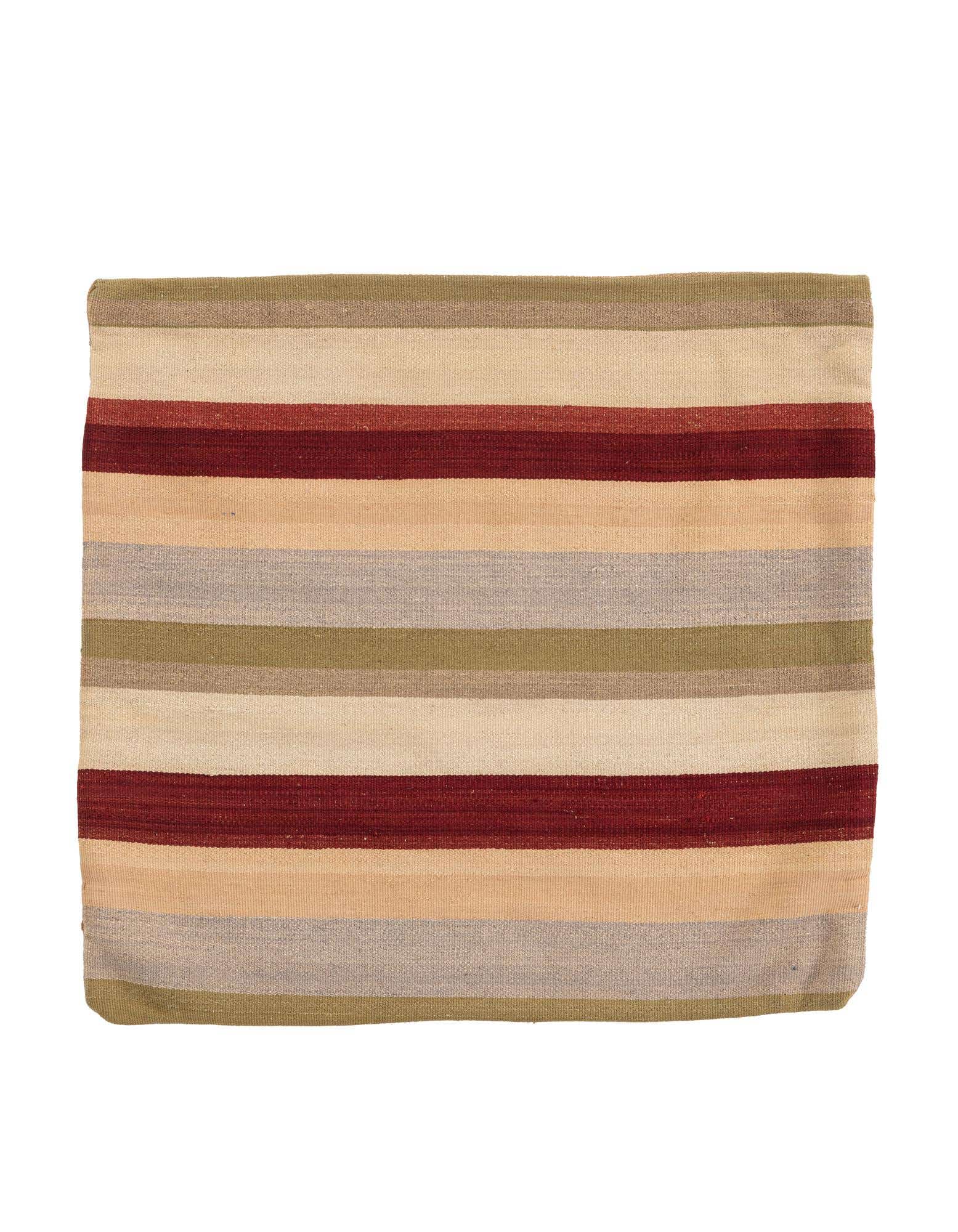 2' 10 x 3' Hand Woven Pillow Wool Square Rug