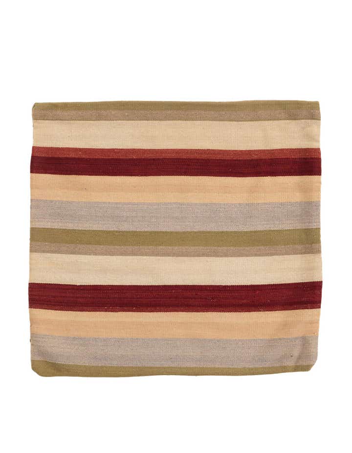 2' 10 x 3' Hand Woven Pillow Wool Square Rug