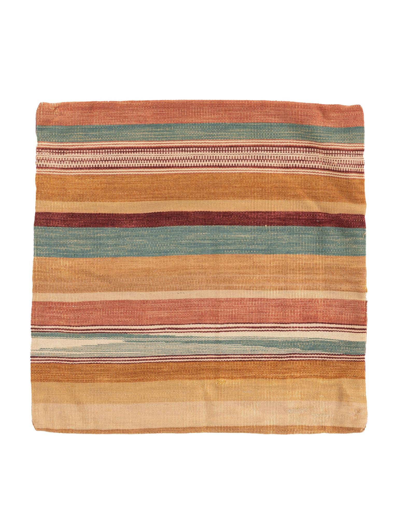 2' 5 x 2' 5 Hand Woven Pillow Wool Square Rug