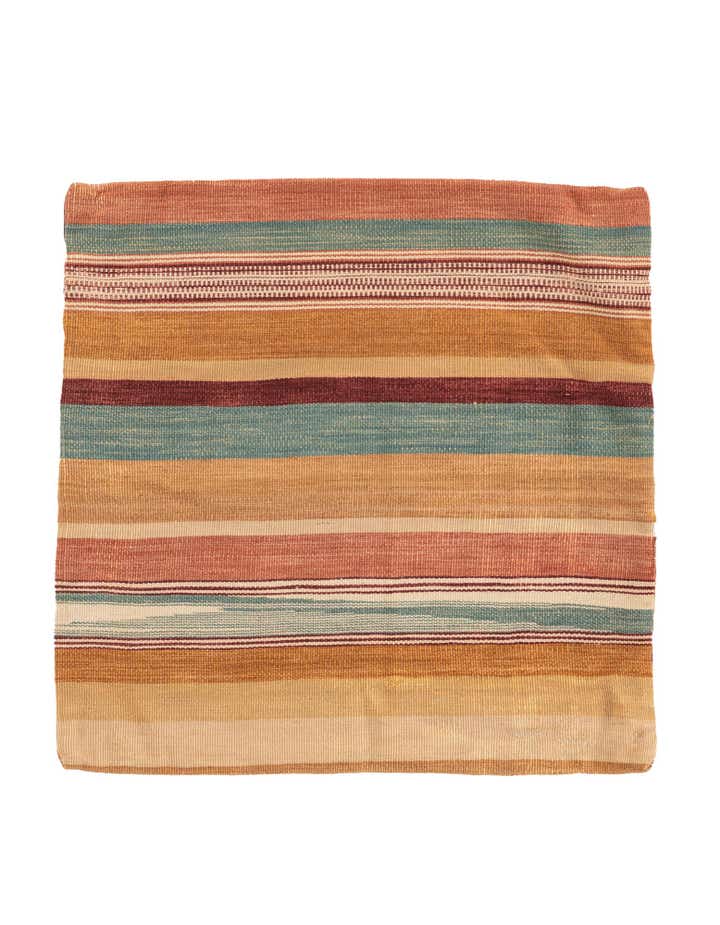 2' 5 x 2' 5 Hand Woven Pillow Wool Square Rug