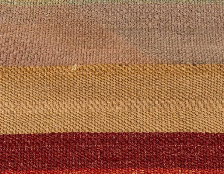 Detail image of 2' 5 x 2' 5 Hand Woven Pillow Wool Square Rug