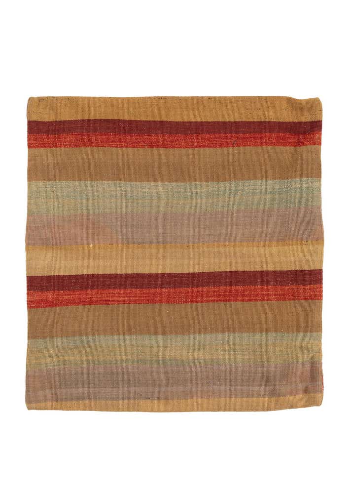 2' 5 x 2' 5 Hand Woven Pillow Wool Square Rug