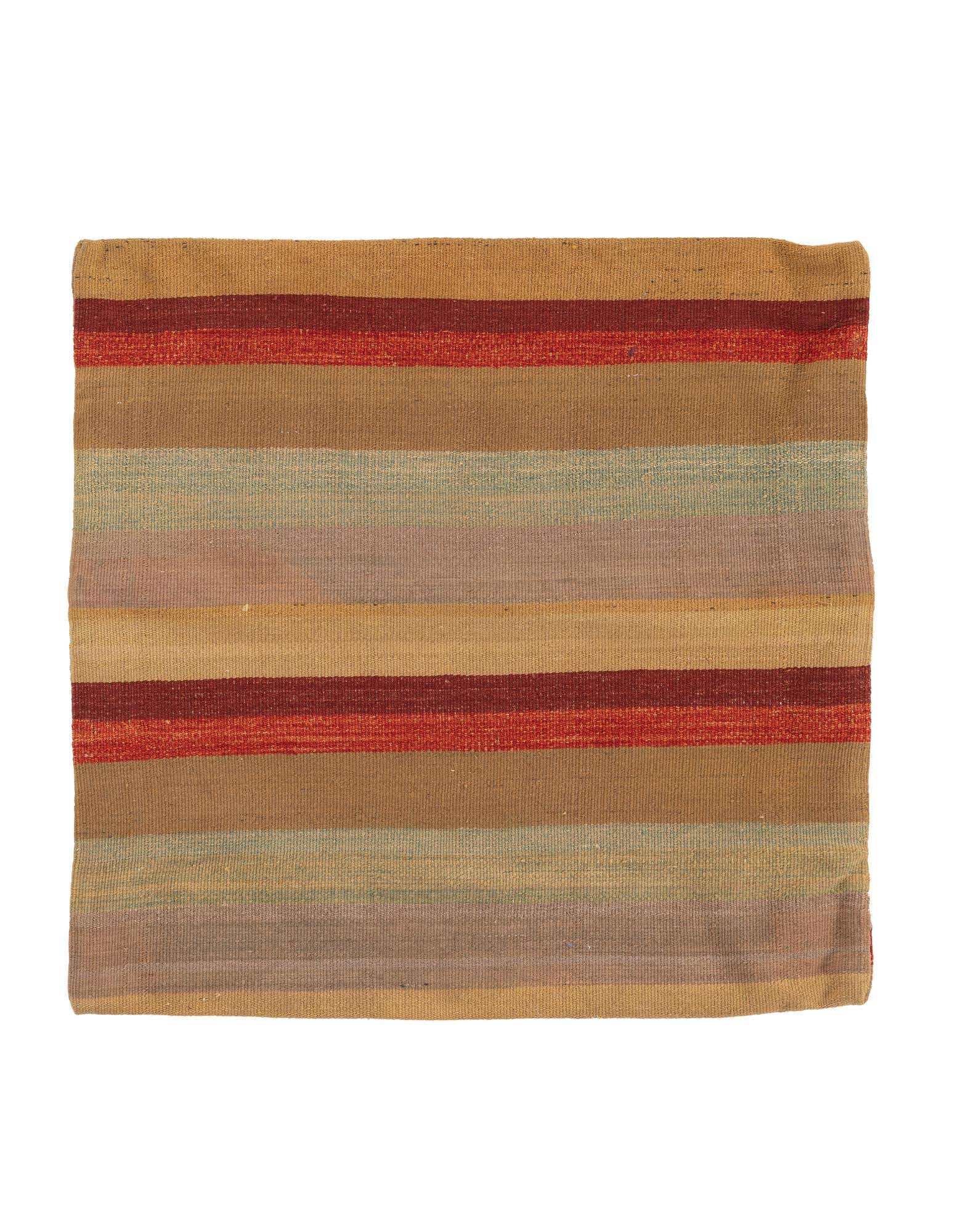 2' 5 x 2' 5 Hand Woven Pillow Wool Square Rug