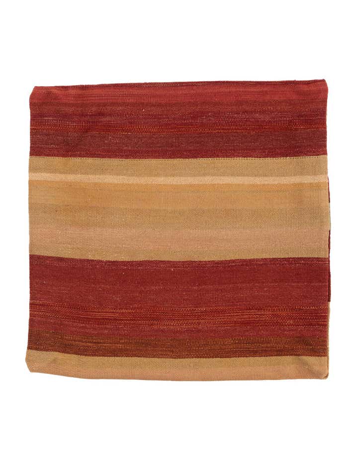 2' 5 x 2' 5 Hand Woven Pillow Wool Square Rug