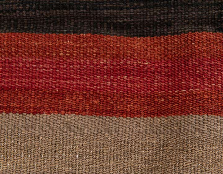 2' 5 x 2' 5 Hand Woven Pillow Wool Square Rug