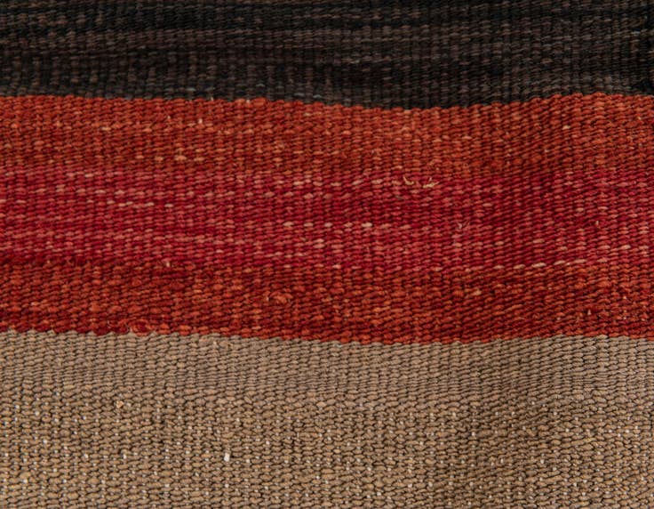 Detail image of 2' 5 x 2' 5 Hand Woven Pillow Wool Square Rug