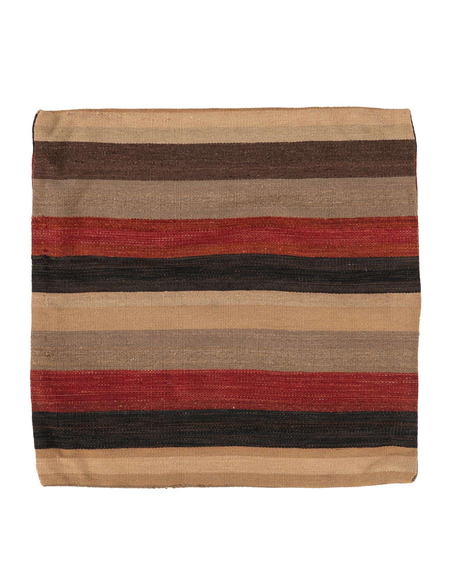 2' 5 x 2' 5 Hand Woven Pillow Wool Square Rug