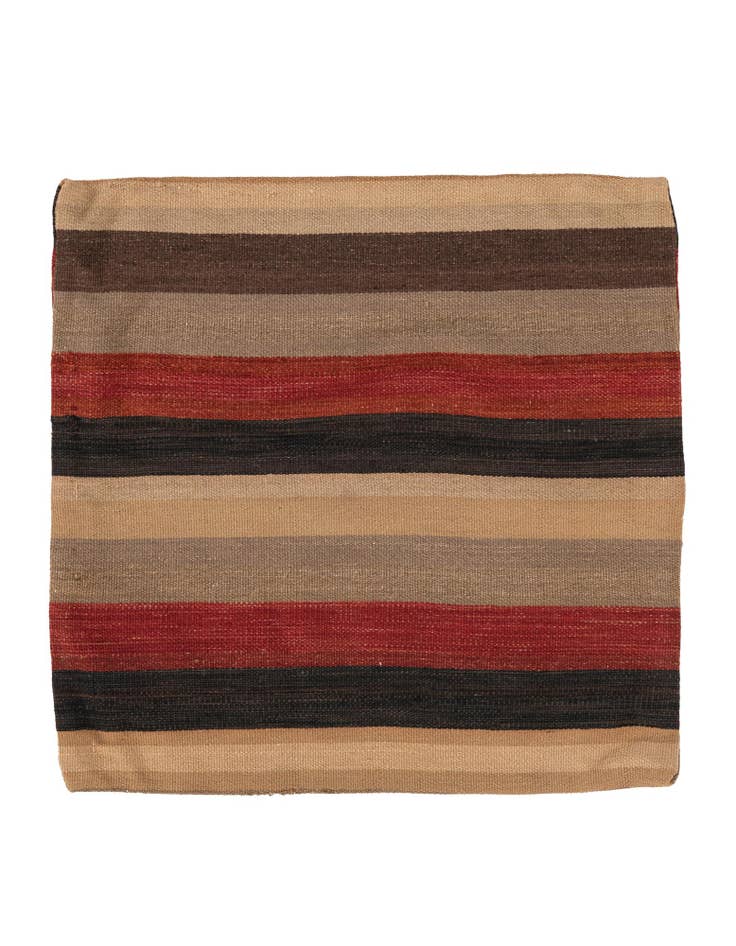 Detail image of 2' 5 x 2' 5 Hand Woven Pillow Wool Square Rug
