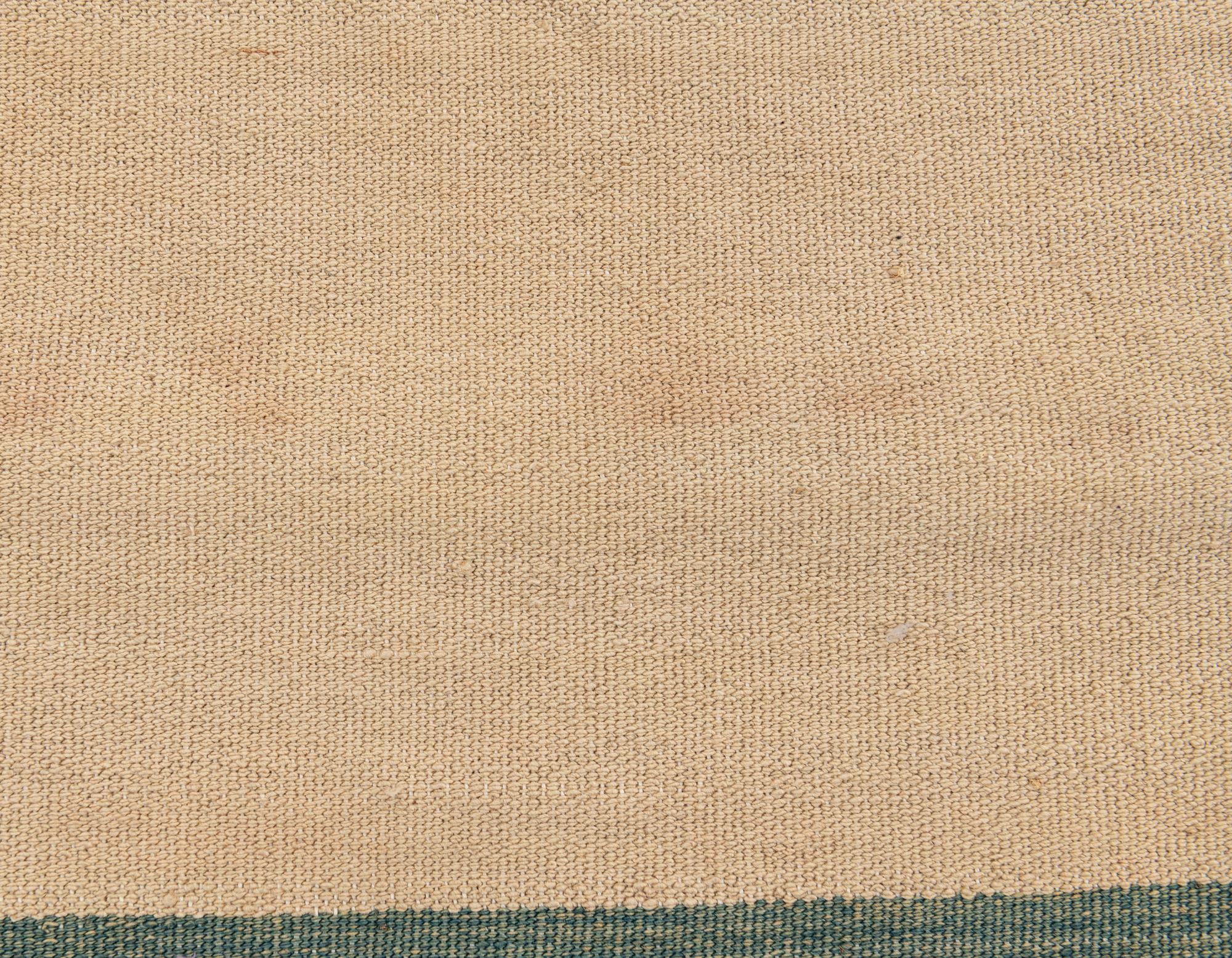 2' 4 x 2' 5 Hand Woven Pillow Wool Square Rug