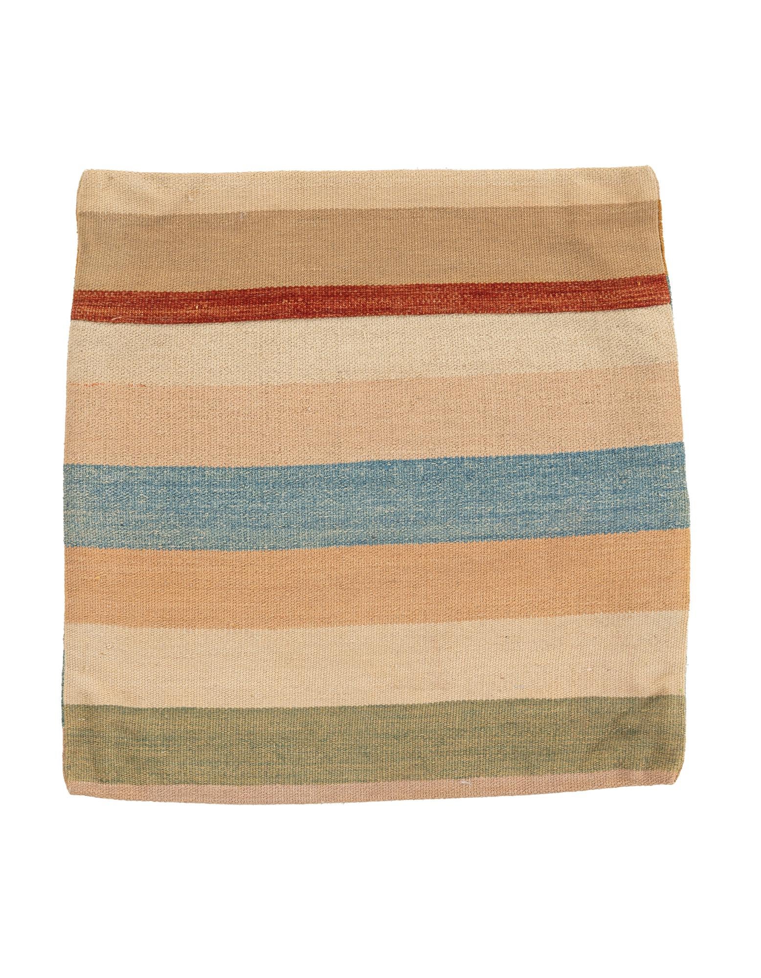 2' 4 x 2' 5 Hand Woven Pillow Wool Square Rug