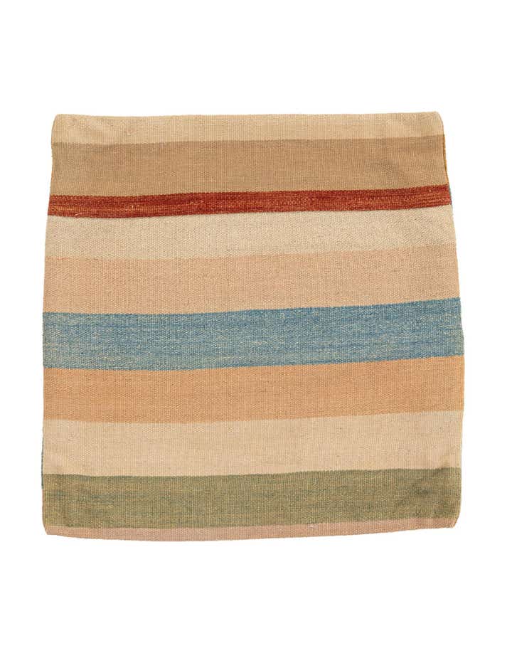 2' 4 x 2' 5 Hand Woven Pillow Wool Square Rug
