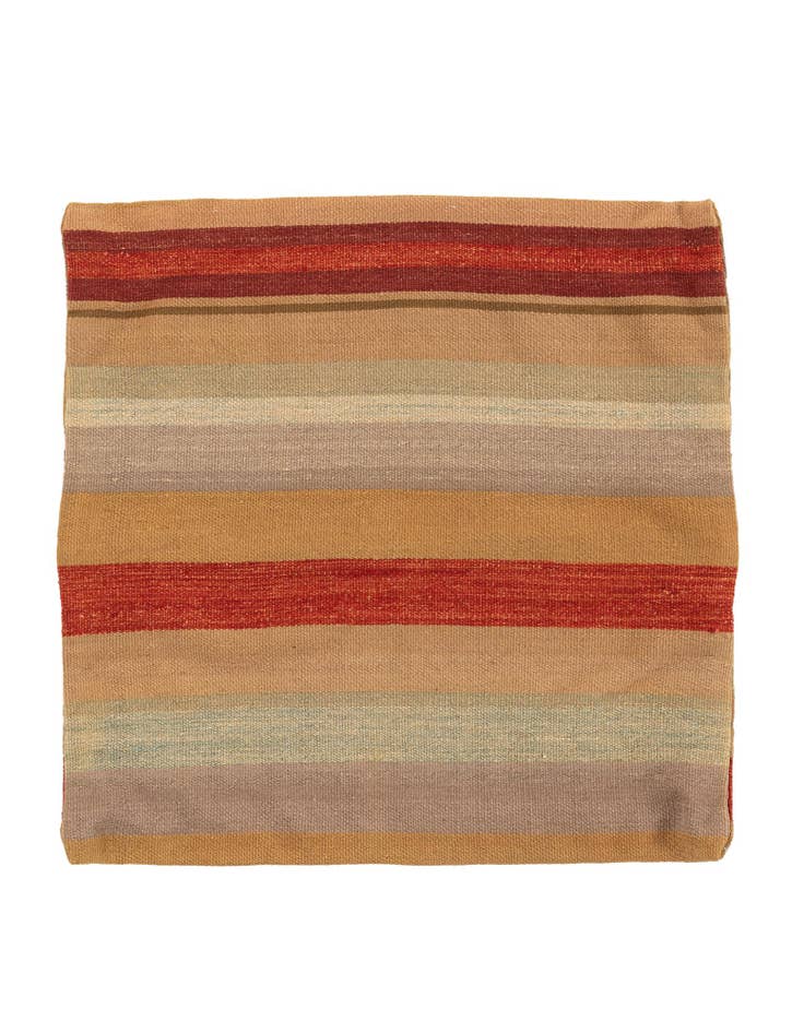 Detail image of 2' 5 x 2' 5 Hand Woven Pillow Wool Square Rug