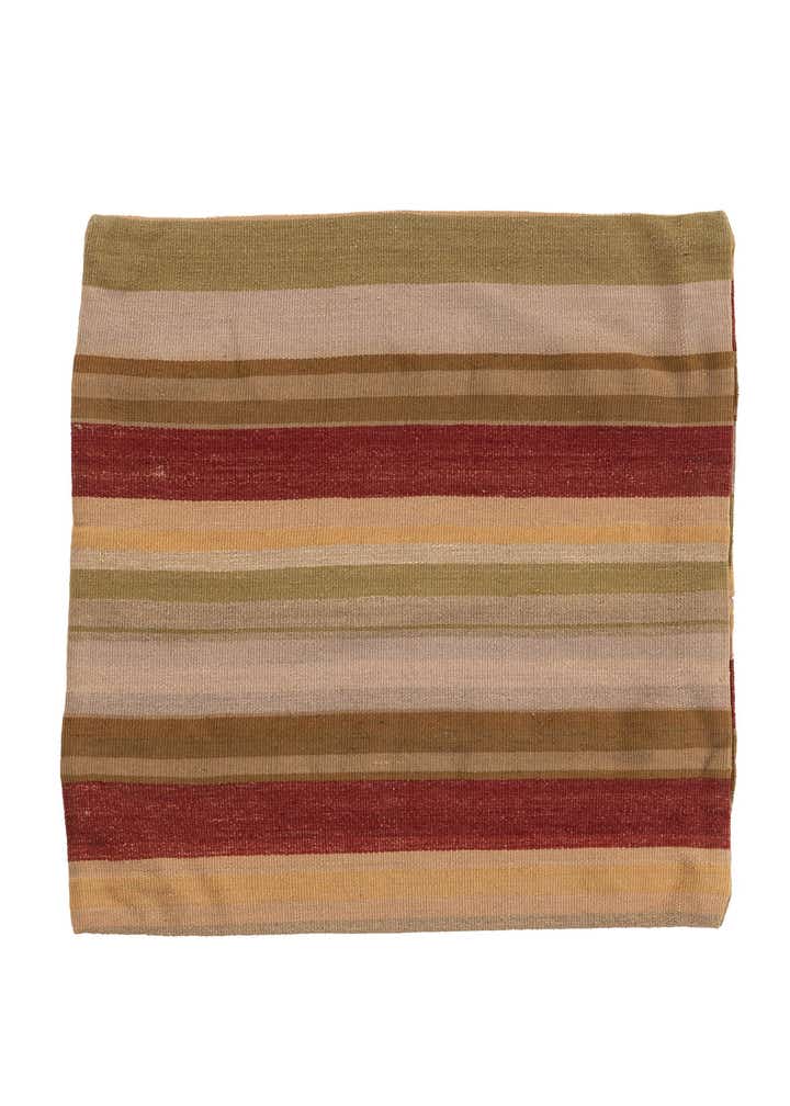 2' 5 x 2' 5 Hand Woven Pillow Wool Square Rug
