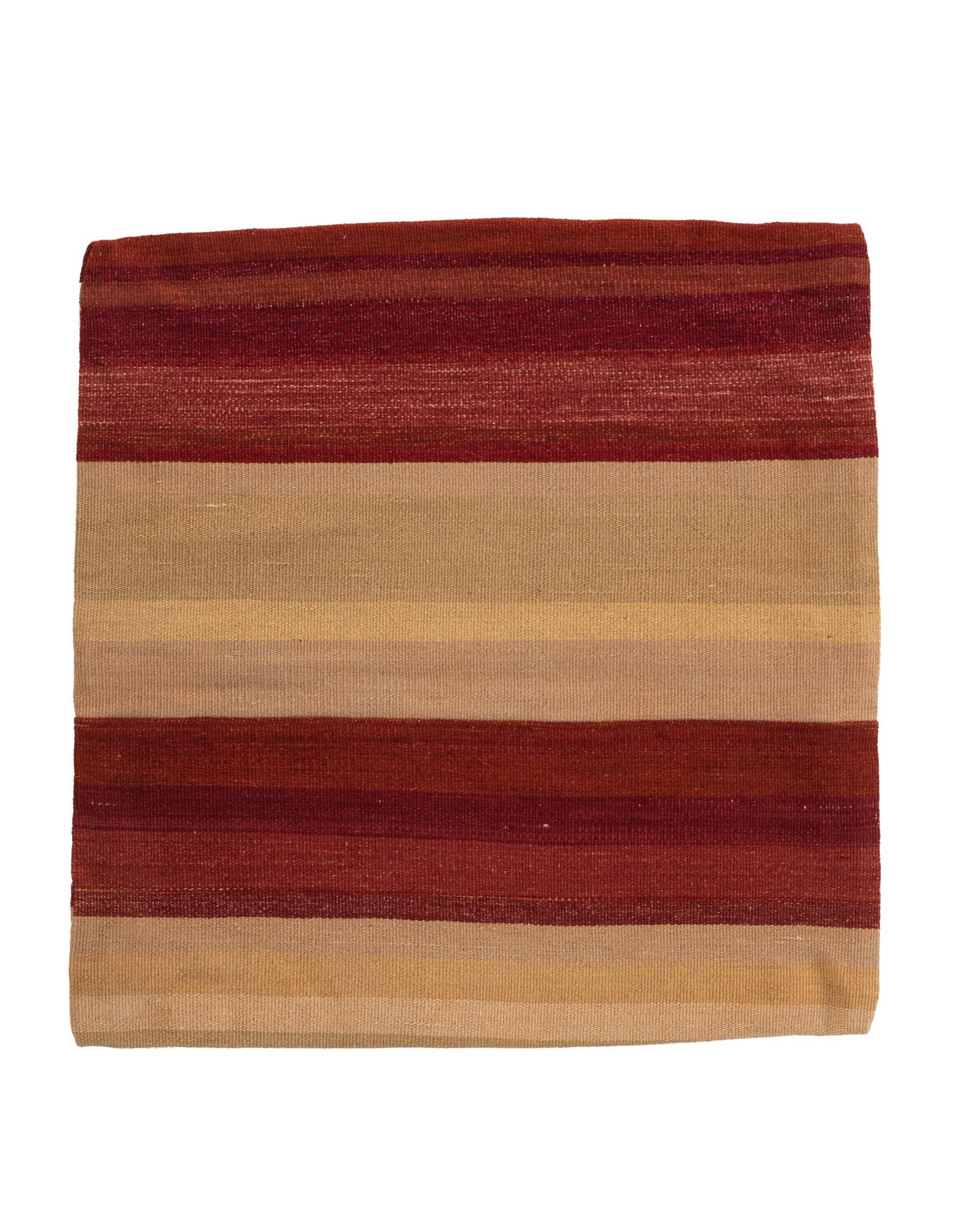 2' 5 x 2' 6 Hand Woven Pillow Wool Square Rug