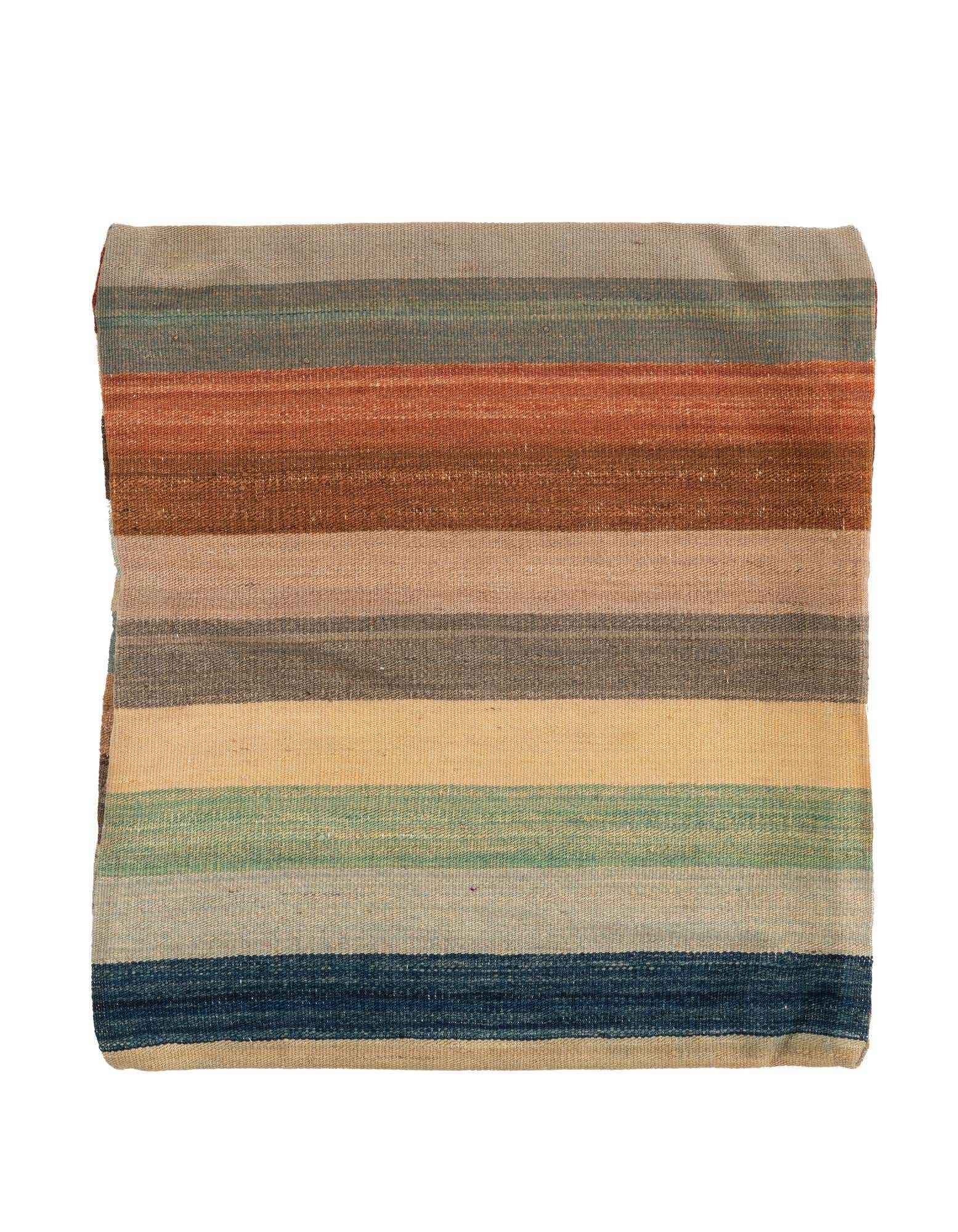 2' 2 x 2' 5 Hand Woven Pillow Wool Square Rug