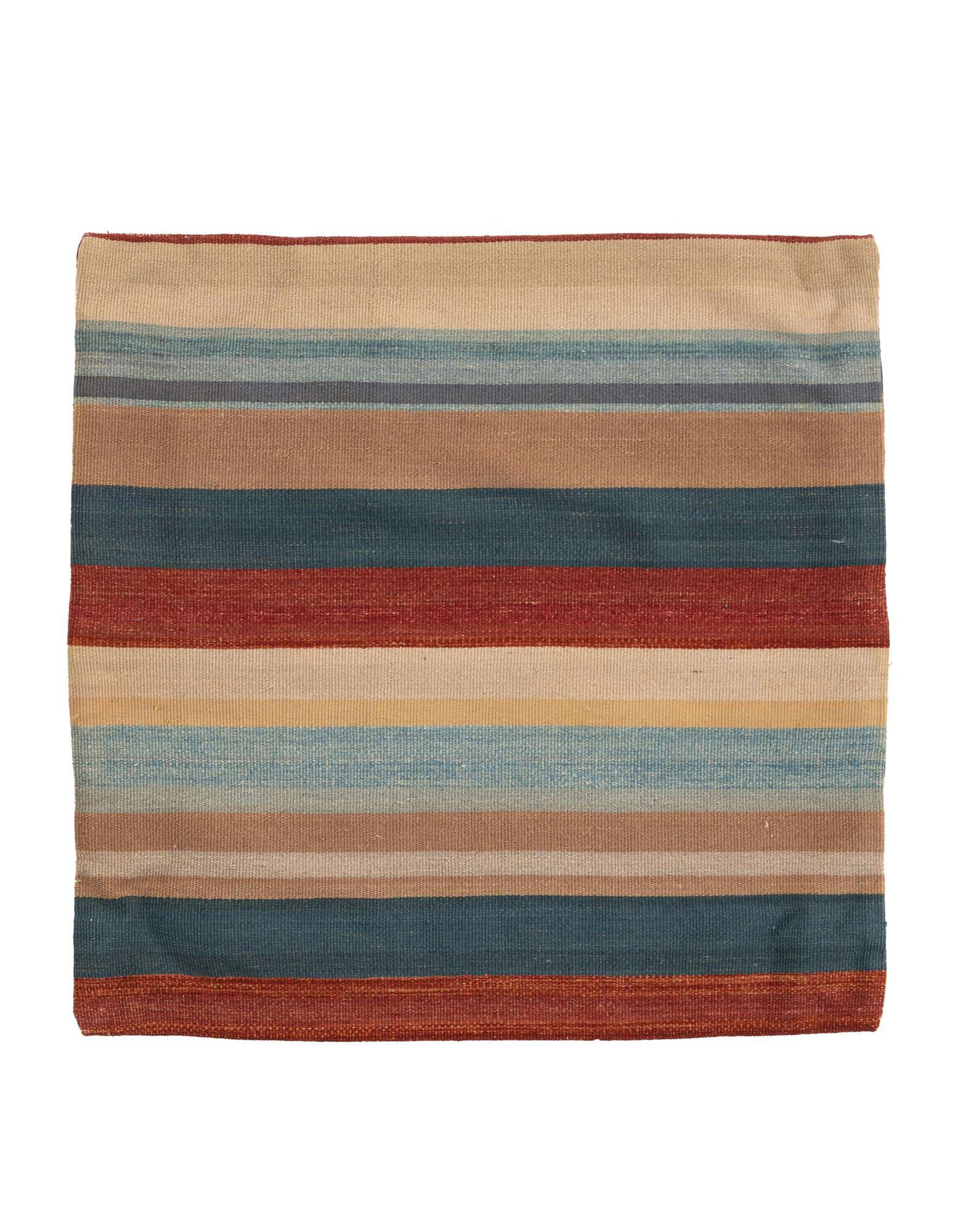 2' 5 x 2' 5 Hand Woven Pillow Wool Square Rug