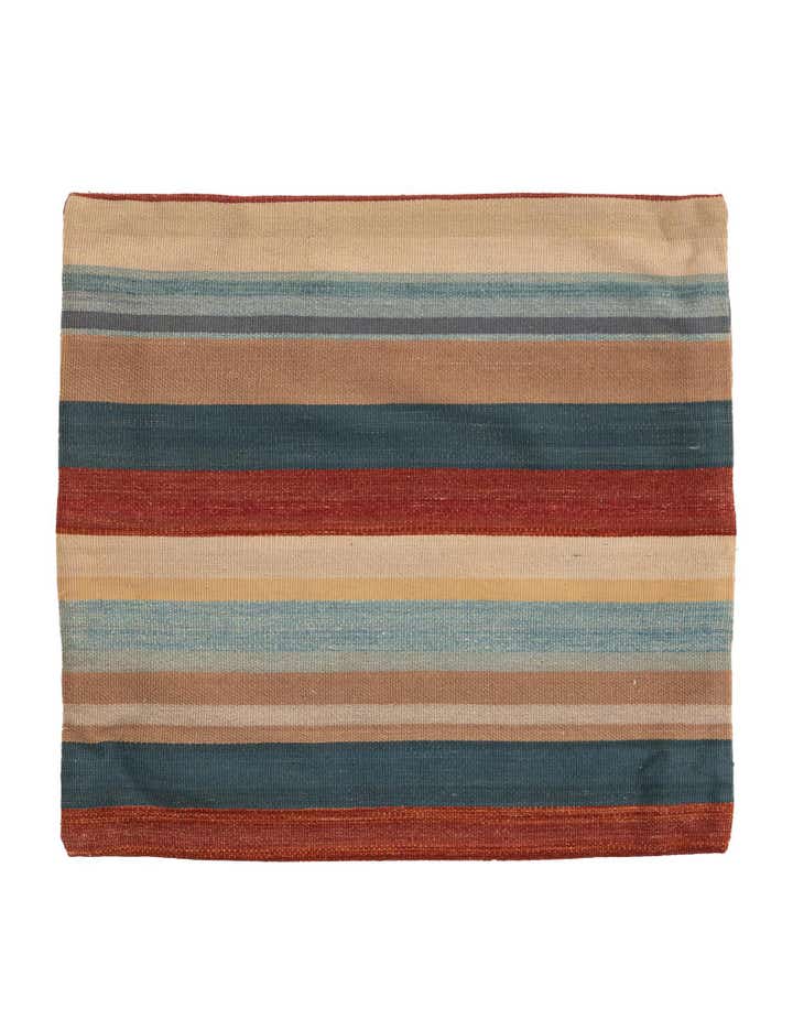2' 5 x 2' 5 Hand Woven Pillow Wool Square Rug