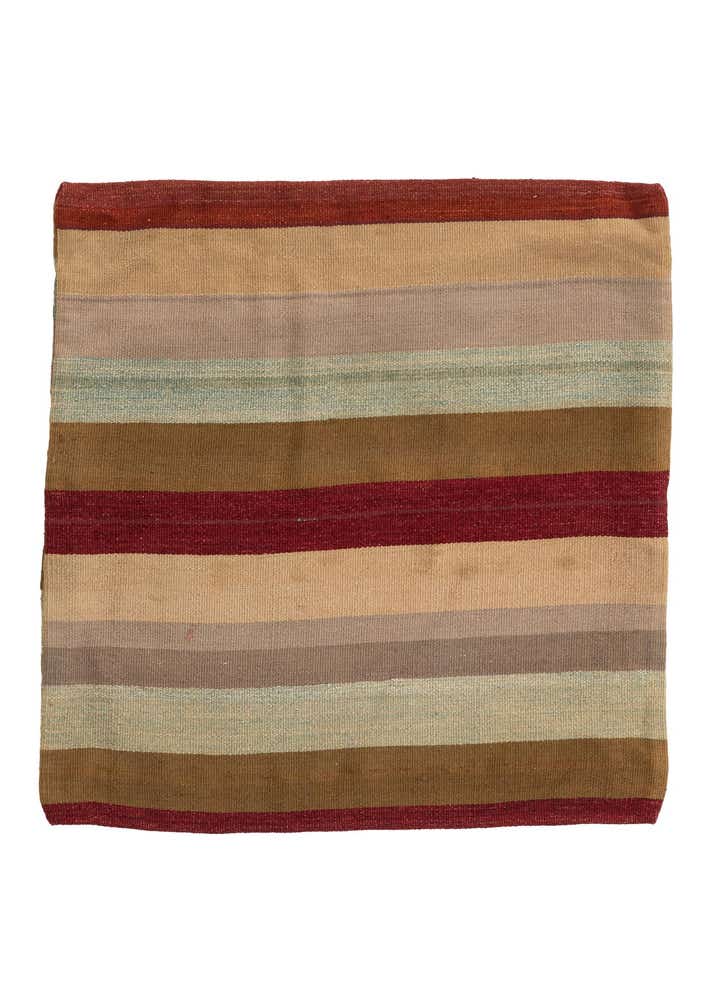 2' 5 x 2' 6 Hand Woven Pillow Wool Square Rug