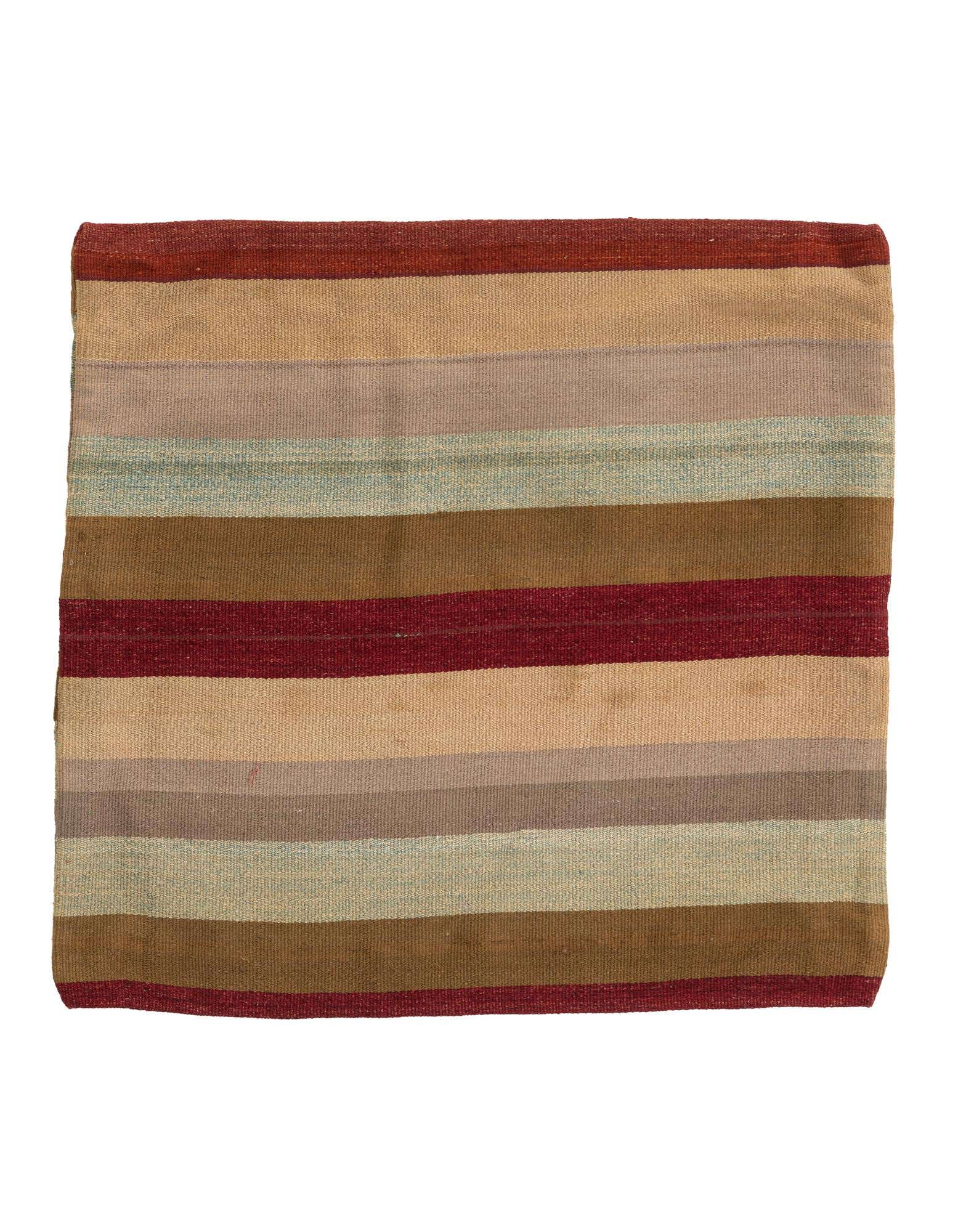 2' 5 x 2' 6 Hand Woven Pillow Wool Square Rug
