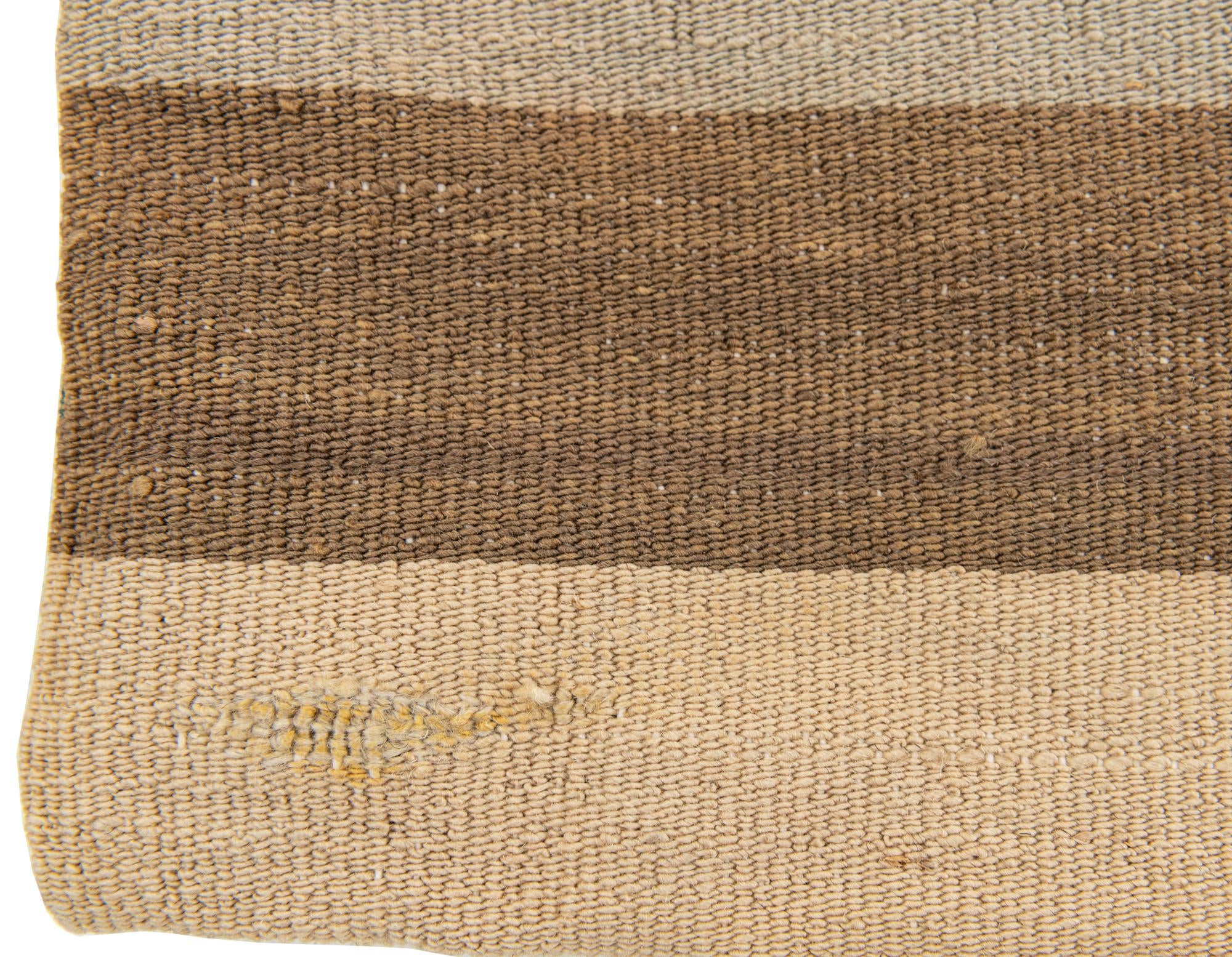 2' 3 x 2' 4 Hand Woven Pillow Wool Square Rug
