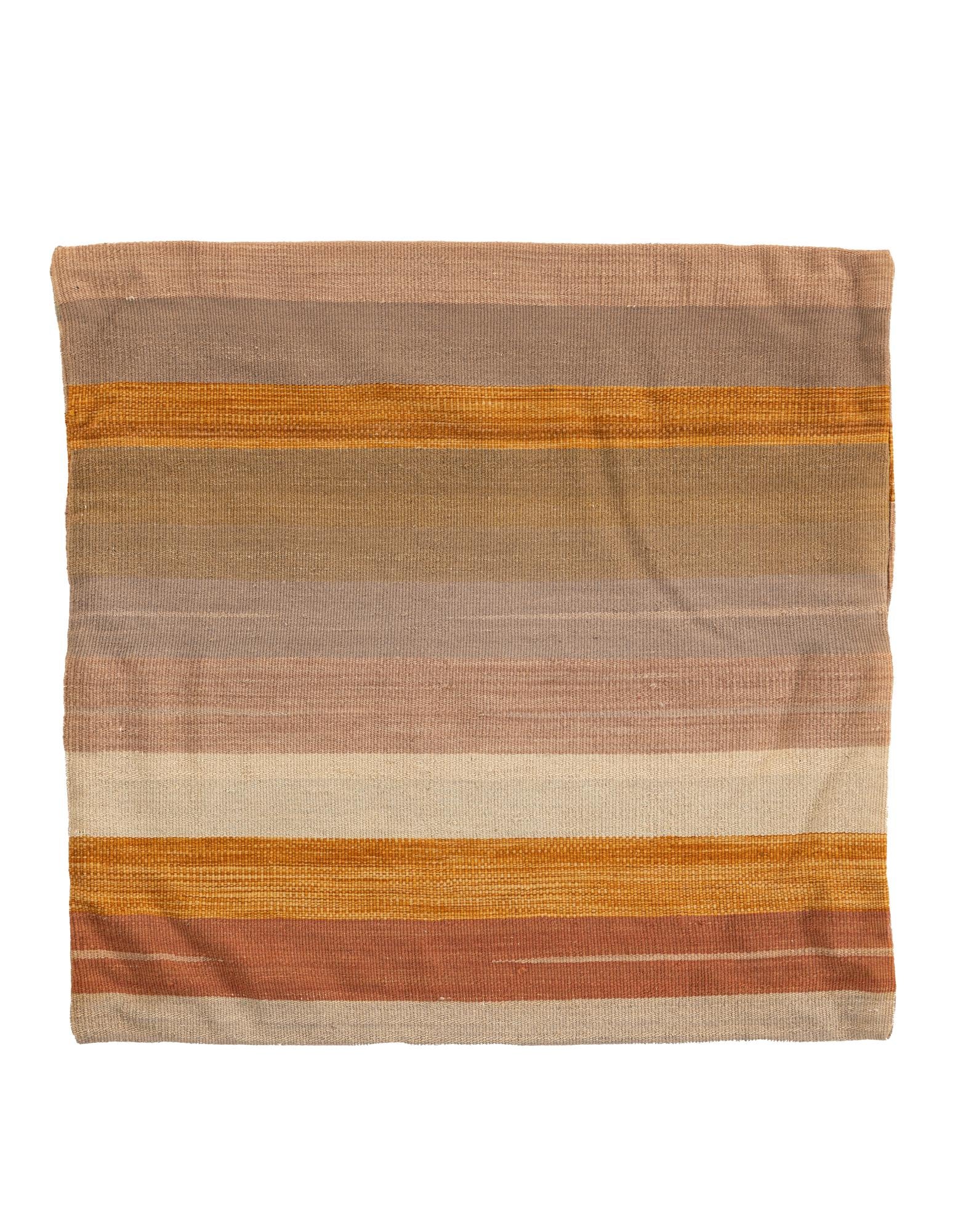 2' 5 x 2' 6 Hand Woven Pillow Wool Square Rug