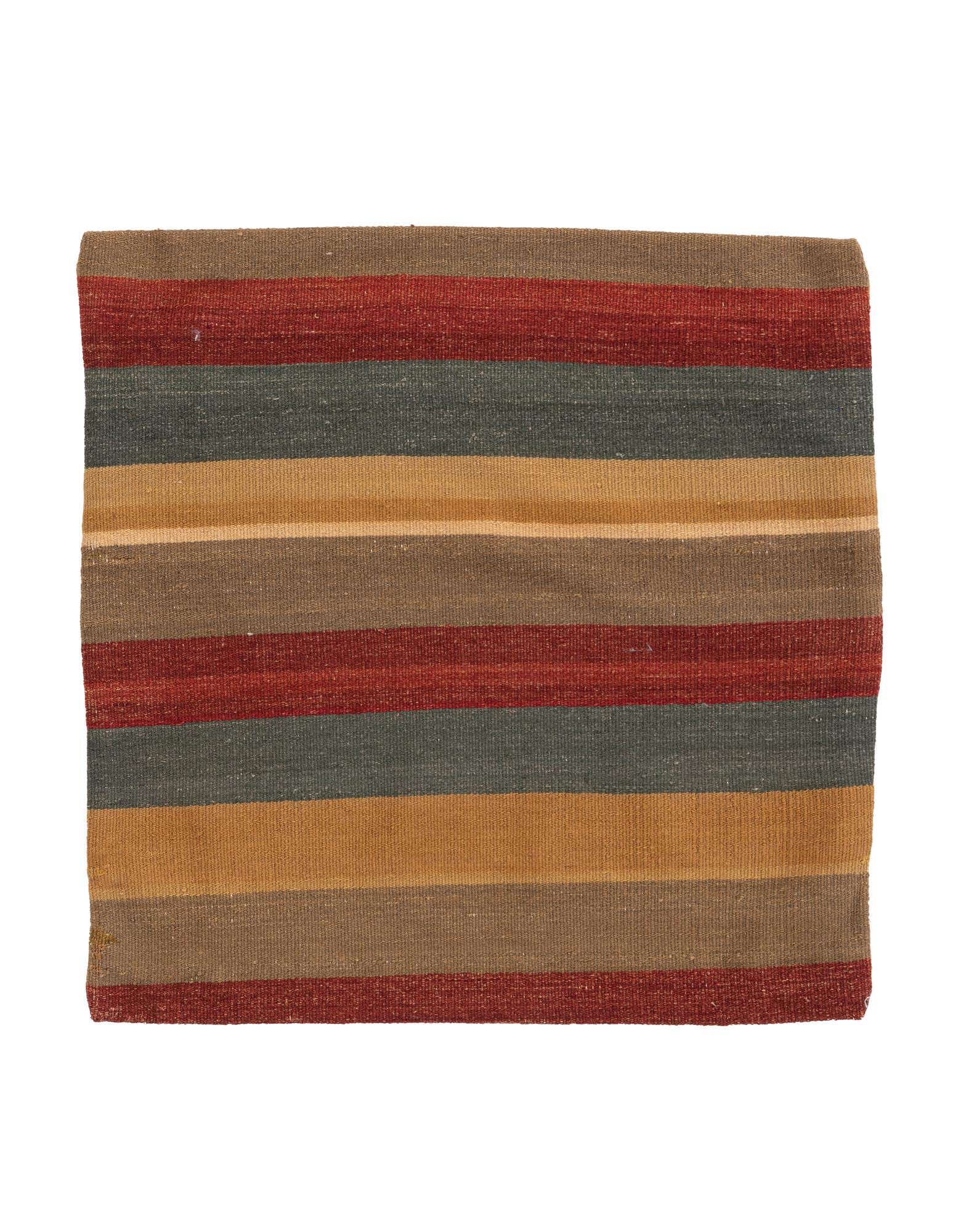 2' 5 x 2' 5 Hand Woven Pillow Wool Square Rug