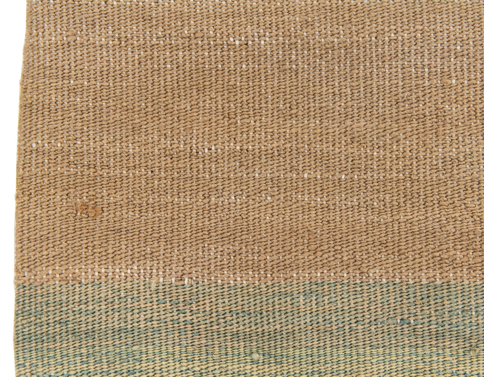 1' 6 x 1' 6 Hand Woven Pillow Wool Square Rug