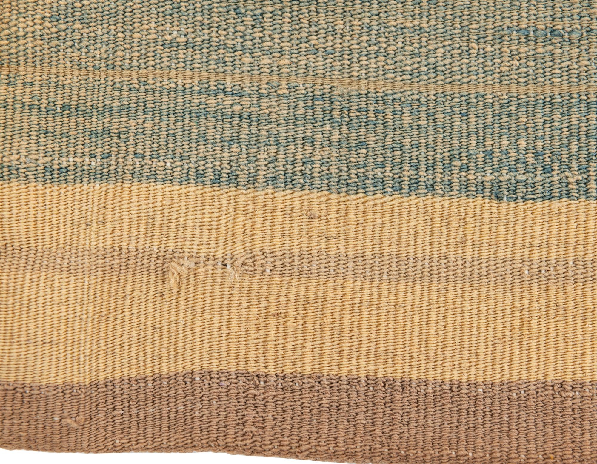 1' 6 x 1' 6 Hand Woven Pillow Wool Square Rug