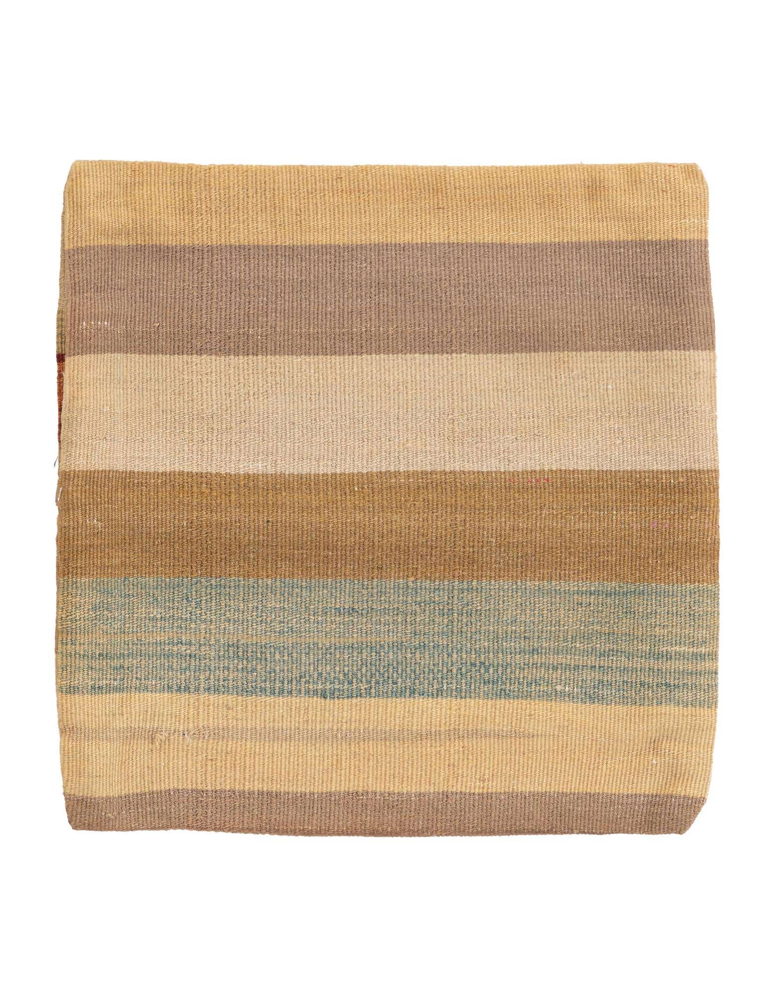 1' 6 x 1' 6 Hand Woven Pillow Wool Square Rug