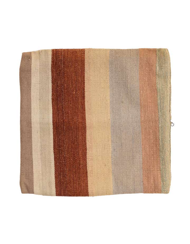 1' 6 x 1' 6 Hand Woven Pillow Wool Square Rug