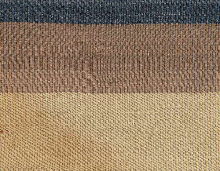 1' 5 x 1' 5 Hand Woven Pillow Wool Square Rug