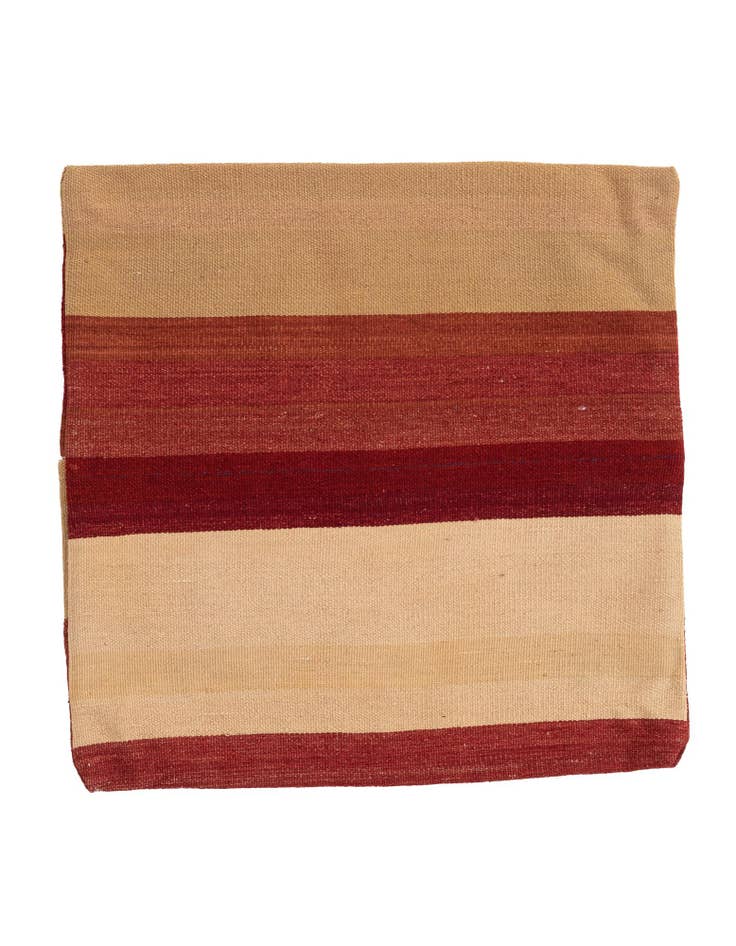 Detail image of 2' 5 x 2' 5 Hand Woven Pillow Wool Square Rug