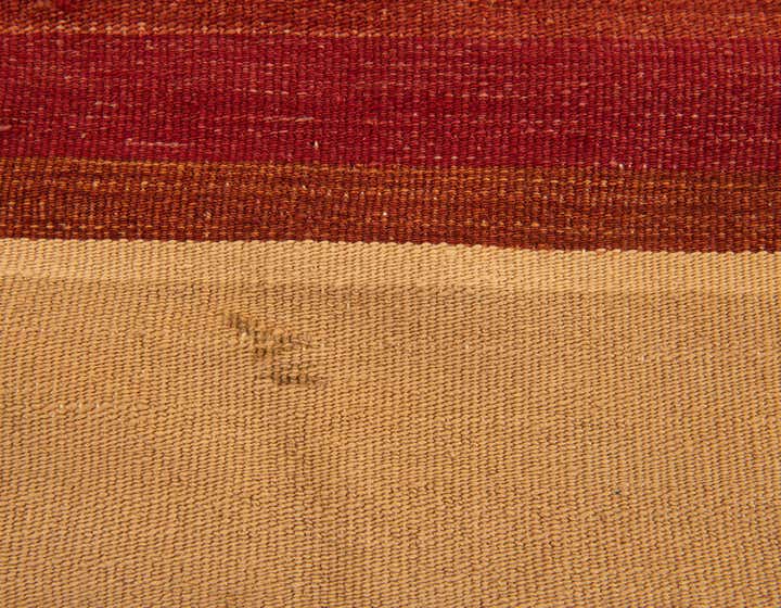 2' 4 x 2' 5 Hand Woven Pillow Wool Square Rug