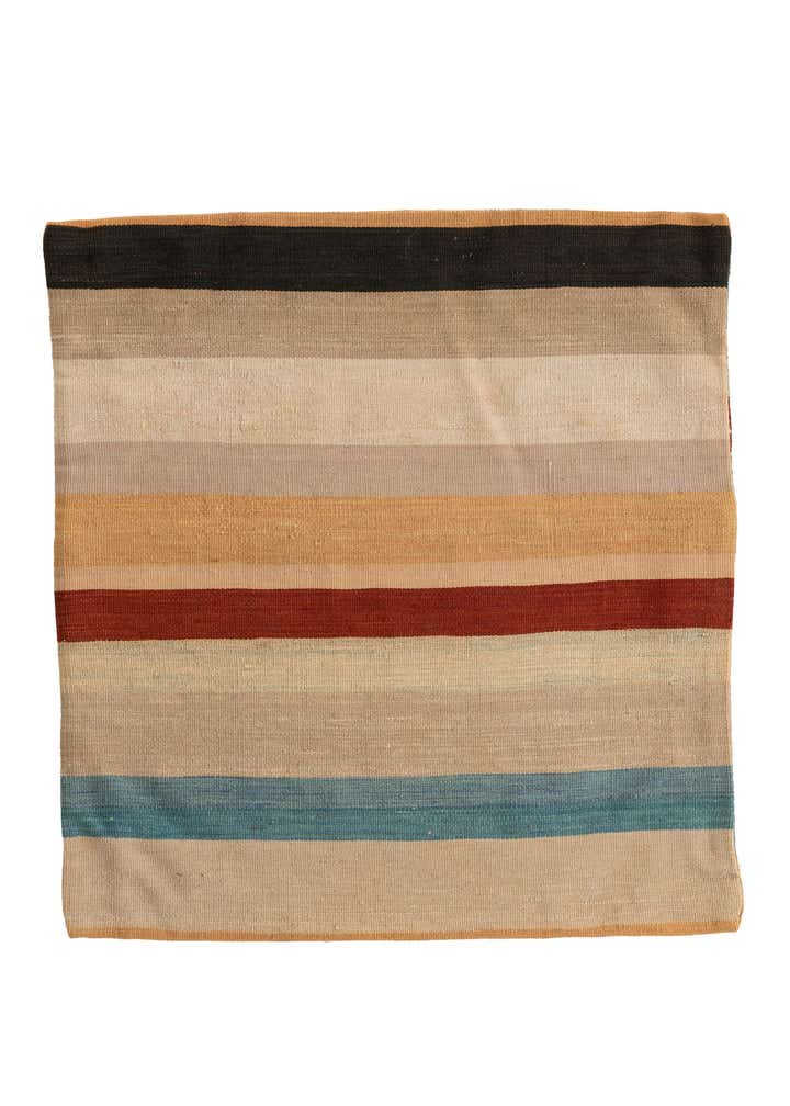 2' 6 x 2' 6 Hand Woven Pillow Wool Square Rug