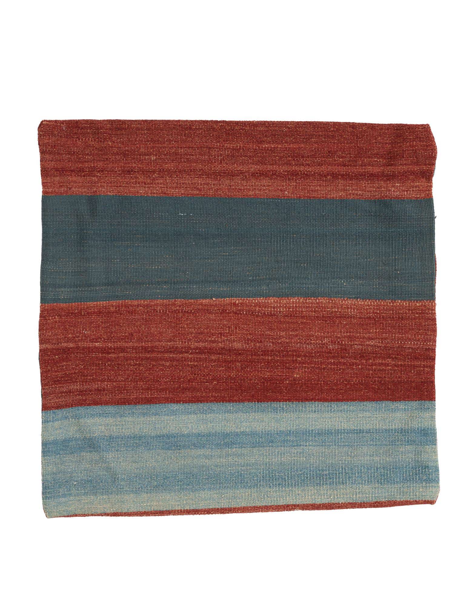 2' 5 x 2' 5 Hand Woven Pillow Wool Square Rug