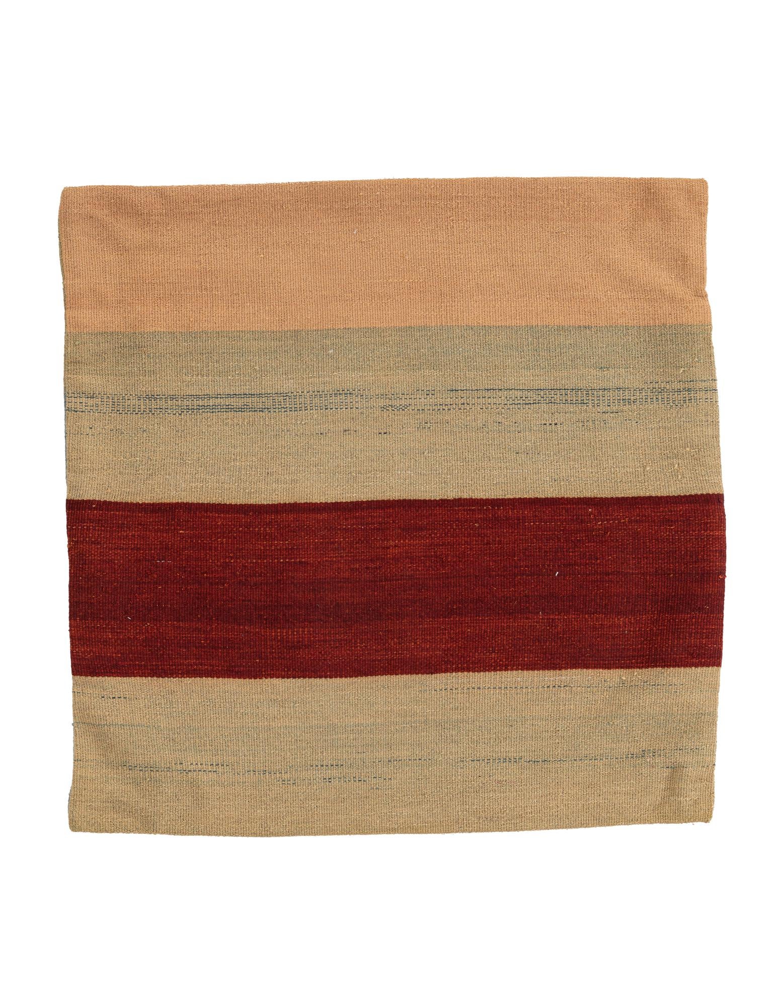 2' 5 x 2' 5 Hand Woven Pillow Wool Square Rug