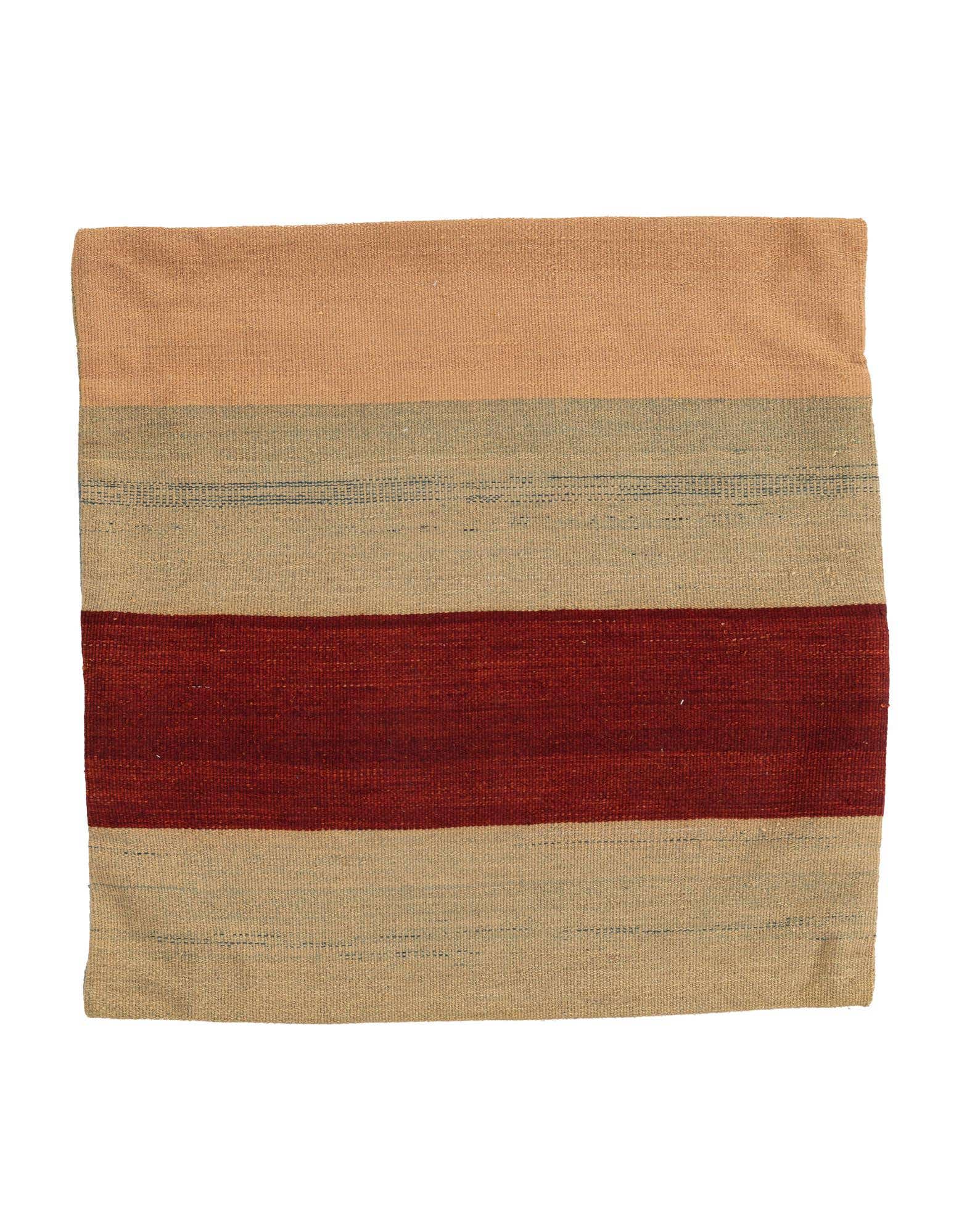 2' 5 x 2' 5 Hand Woven Pillow Wool Square Rug