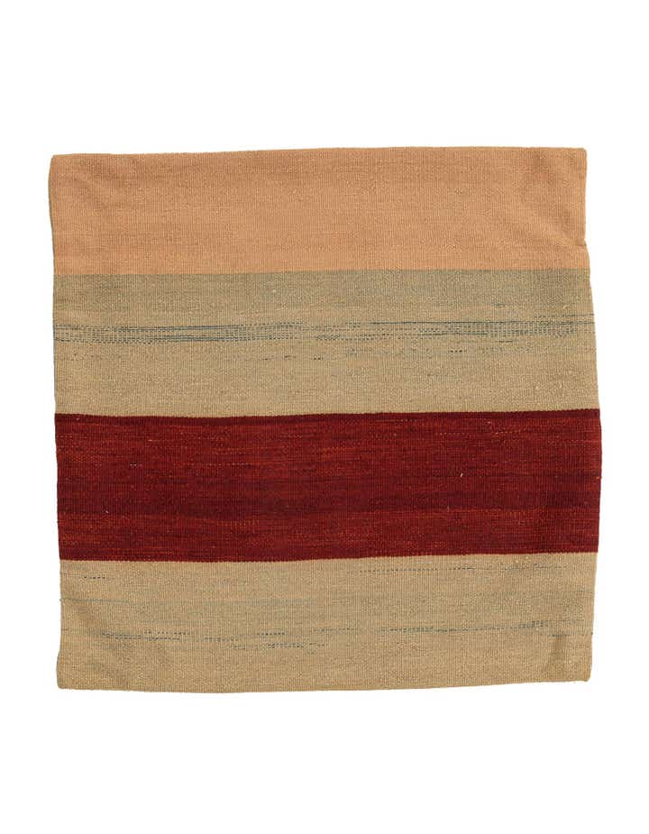 2' 5 x 2' 5 Hand Woven Pillow Wool Square Rug
