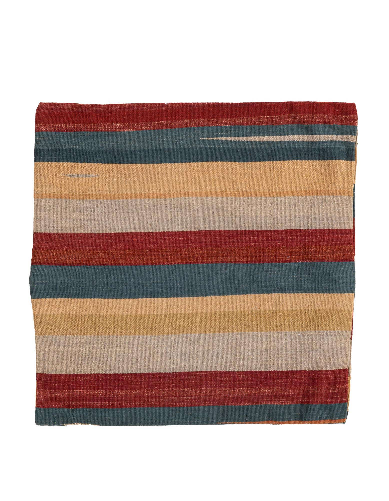 2' 5 x 2' 5 Hand Woven Pillow Wool Square Rug