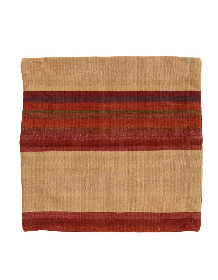 2' 4 x 2' 5 Hand Woven Pillow Wool Square Rug