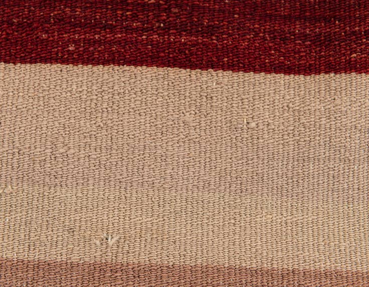 Detail image of 2' 5 x 2' 6 Hand Woven Pillow Wool Square Rug